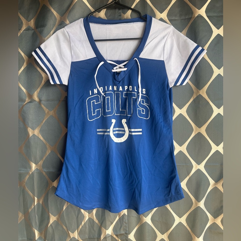 NFL team medium women Indianapolis Colts short sleeve
